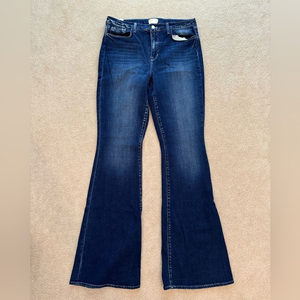 Women’s L’agence Dark Wash Boot Cut Jeans Sz 32